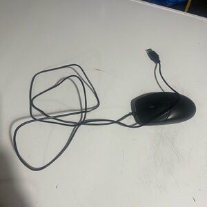 Wired Black USB Optical Mouse